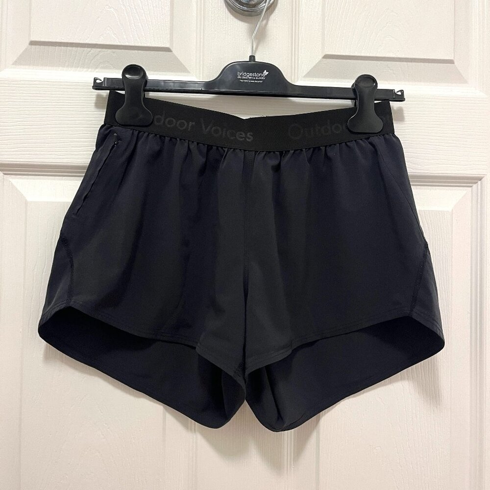 Outdoor Voices Relay Short, Black S